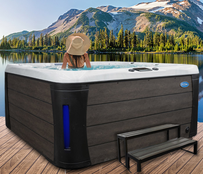 Calspas hot tub being used in a family setting - hot tubs spas for sale Myrtle Beach